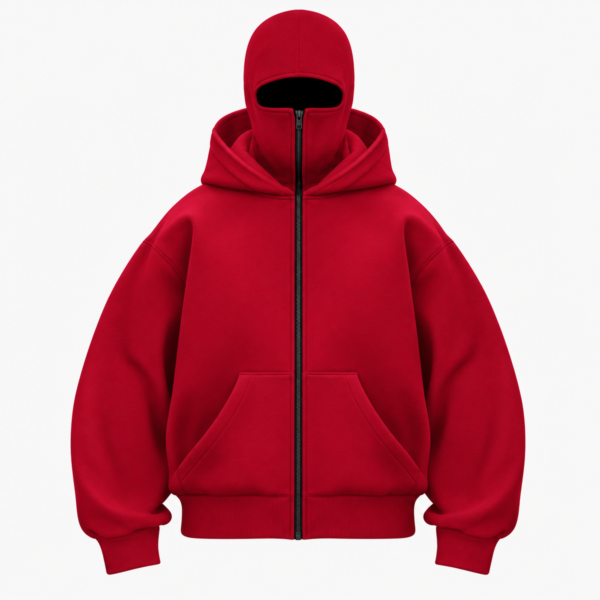 NORTHSIDE® - FELPA BALACLAVA UNISEX ROSSA